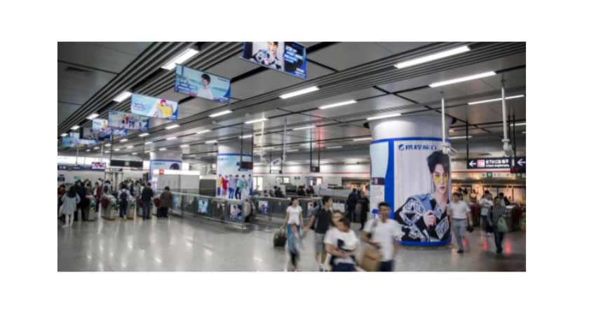 杭州地铁品牌站厅广告投放一周需要几多钱？？？
